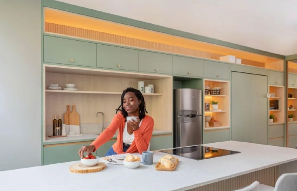 A sua cozinha com o seu estilo. Tenha um ambiente único e funcional.